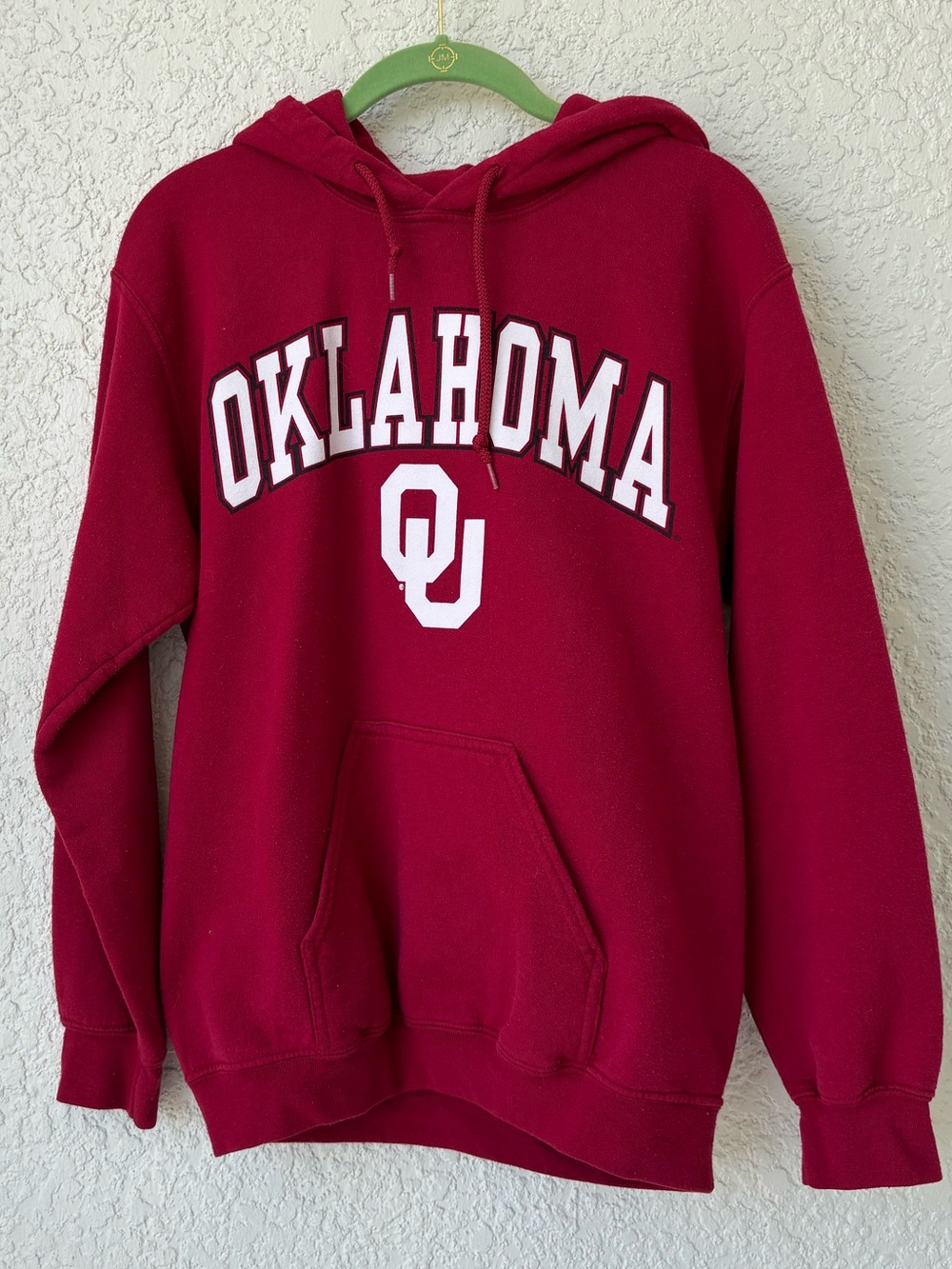 Oklahoma Crimson Pullover Hoodie Sweatshirt